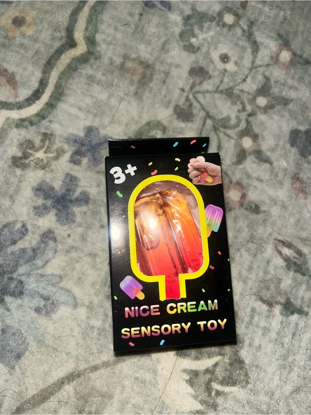 Nice Cream Sensory Toy - Orange